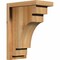 Ekena Millwork Mediterranean Rough Sawn Corbel w/Backplate, Western Red Cedar, 6"W x 10"D x 14"H COR06X10X14MED01RWR - alternate 1